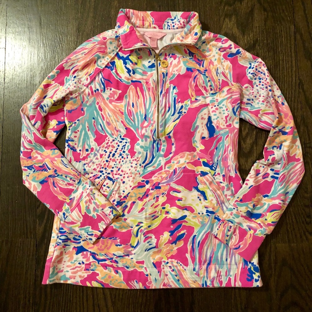 Lilly Pulitzer Quarter Zip XXS